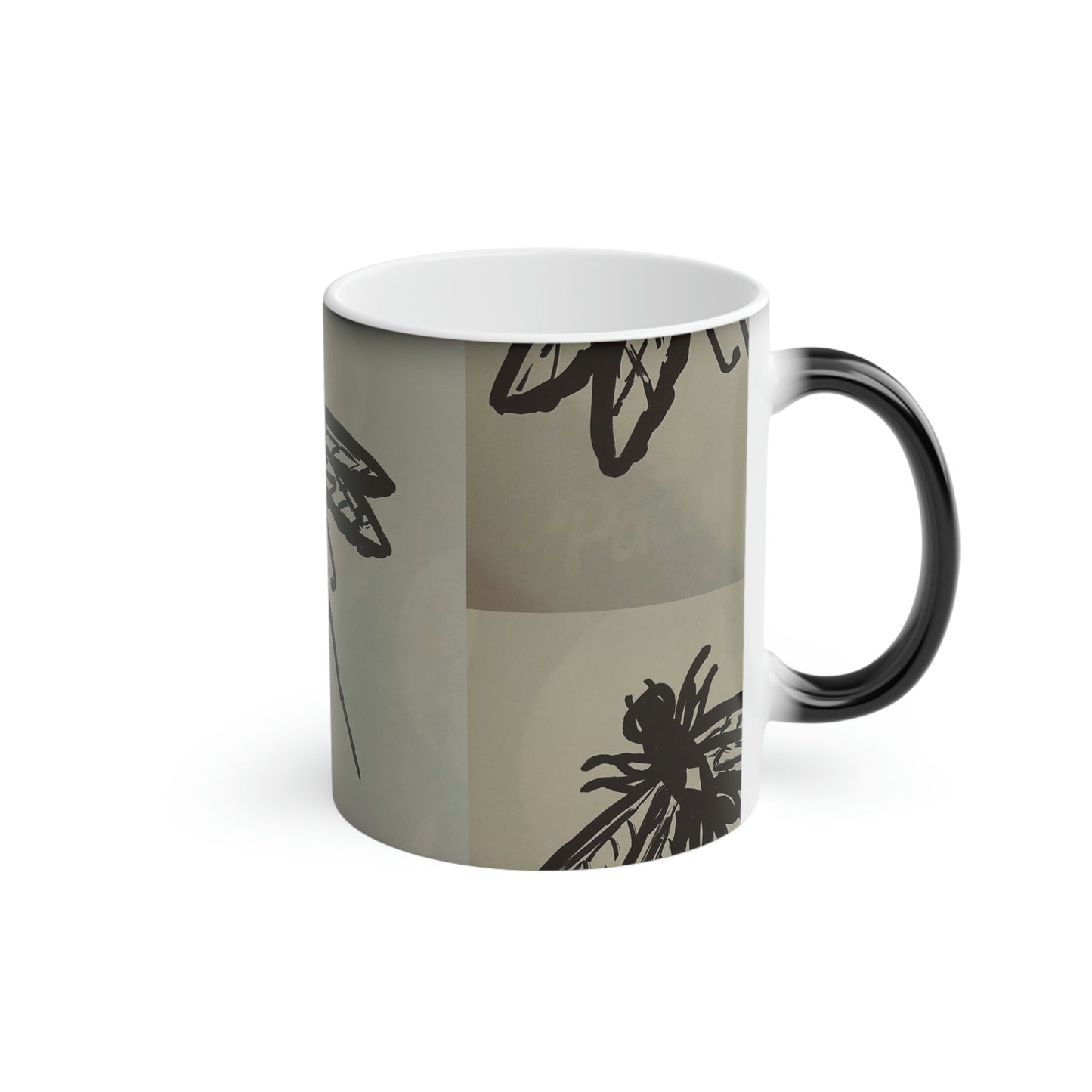 Magic Mug - "Dragonfly print" by Nhuralama Art