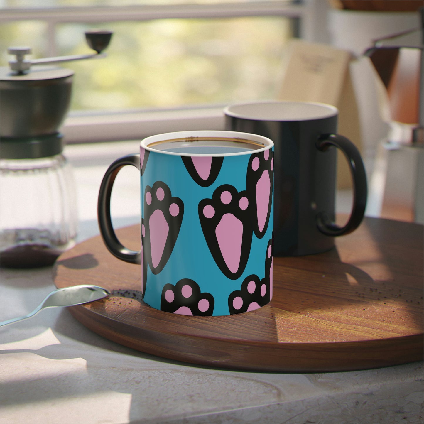Magic Mug "Bunny Feet."