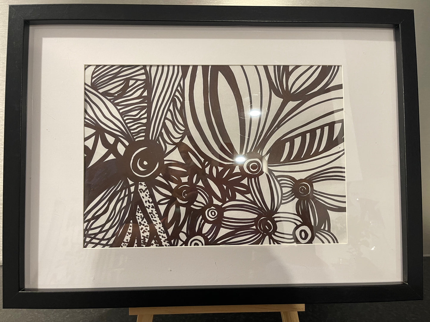 "Hidden in the bush"