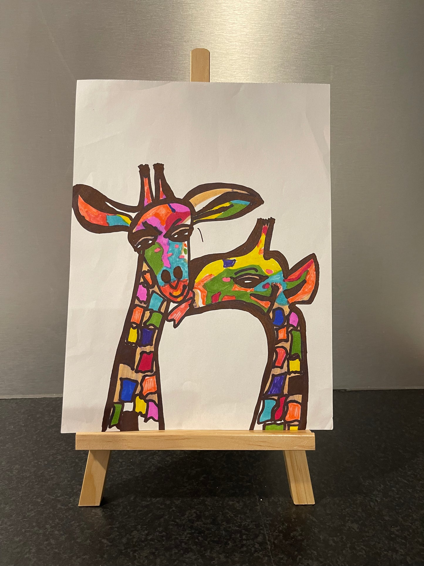 "Giraffes" available on "reprint" only - ask for pricing and sizing