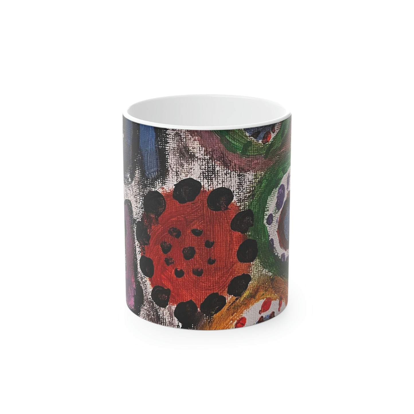 Magic Mug "Indigenous print" by Nhuralama Art